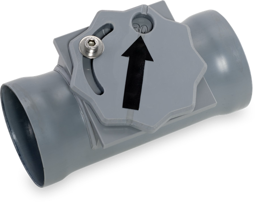 [11434] Throttle valve, DN 75 mm, PPs (11434, CEMO)