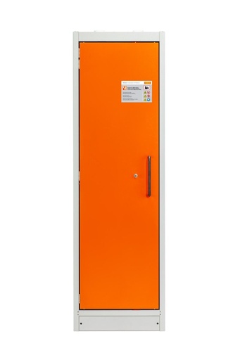 [11959] PROline 6/20 type 90 battery safety storage cabinet, orange RAL 2008 door, left door hinge, CEMO (11959)