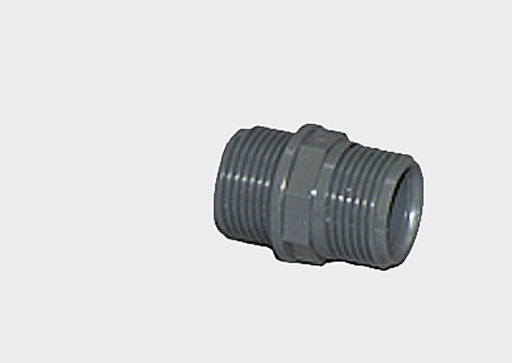 [1530] Dvigubas nipelis (PVC) 2" (1530, CEMO)