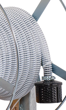 [5775] PVC suction hose dia. 60 mm, length 3,5 m, CEMO (5775)