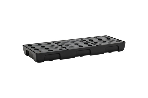 [11730] PE mazais savākšanas paliktnis 10/4 ar PE režģi, 21 l, 100 x 40 x 10 cm, CEMO (11730)