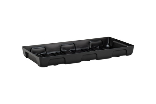 [11731] PE mažas surinkimo padėklas 10/5 be grotelių, 28 l, 100 x 50 x 10 cm, CEMO (11731)