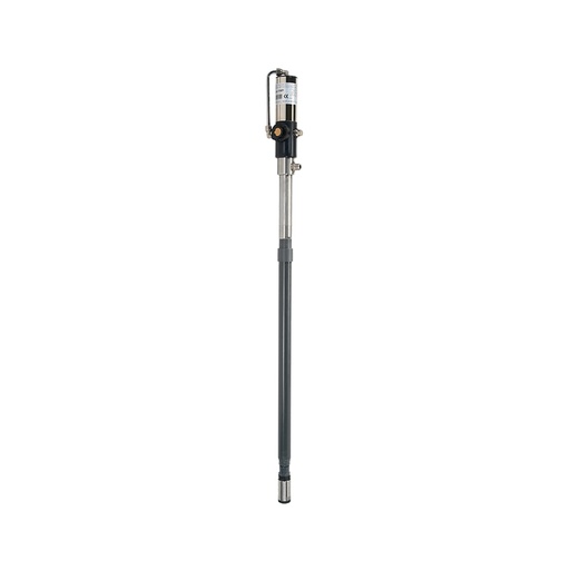 [1050TF] Vienpusio veikimo nerūdijančio plieno pneumatinis siurblys, santykis 3:1, 208 l statinėms, PTFE tarpinės (1050TF, FLEXBIMEC)