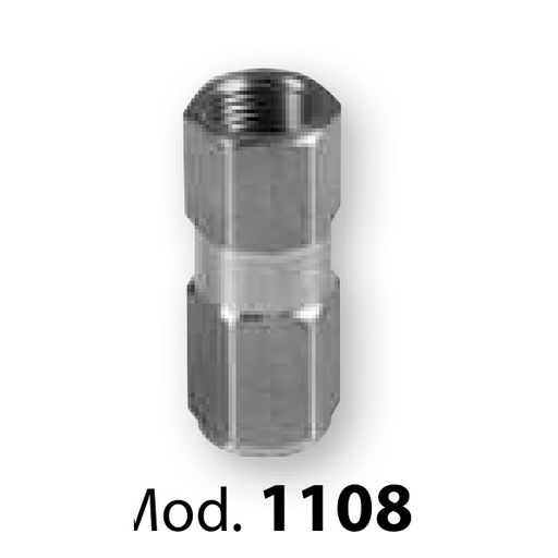 [1108] Pretvārsts no nerūsējošā tērauda, Ø 1/2″ BSP, cauruļvada instalācijām (1108, FLEXBIMEC)