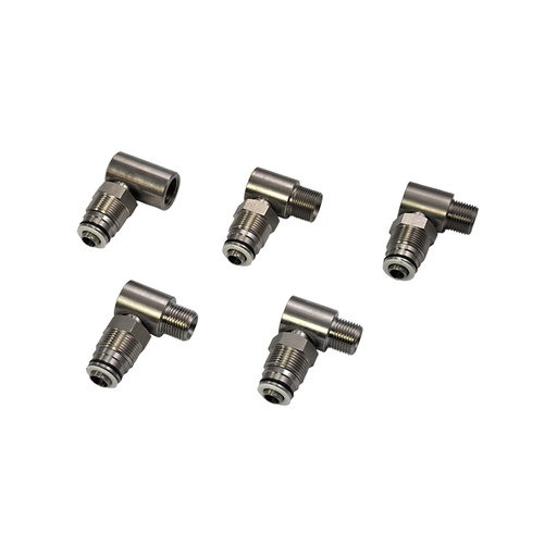 [1109] Nerūsējošā tērauda AISI 304 grozāms adapteris, MM ø 3/4 collas x 1/2 collas BSP, FLEXBIMEC (1109)