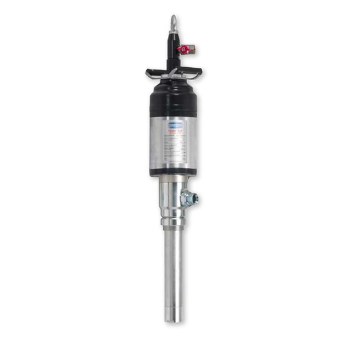 [2055] Air operated pump for high viscosity oils "Power Bull" series - compression ratio 10:1 - single acting, wall mounted (2055, FLEXBIMEC)