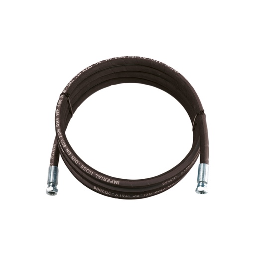 [28712] Elastīga šļūtene eļļai un dīzeļdegvielai Ø 1/2" (Ø 13) R1 - 160 bar, garums 12 m - savienojumi 1/2" (FF), FLEXBIMEC (28712)