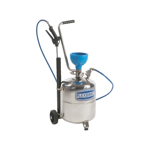 [3323] Stainless steel AISI 304 foam maker / sprayer, capacity 24 l, with 5 m hose, gun and nozzle, FLEXBIMEC (3323)