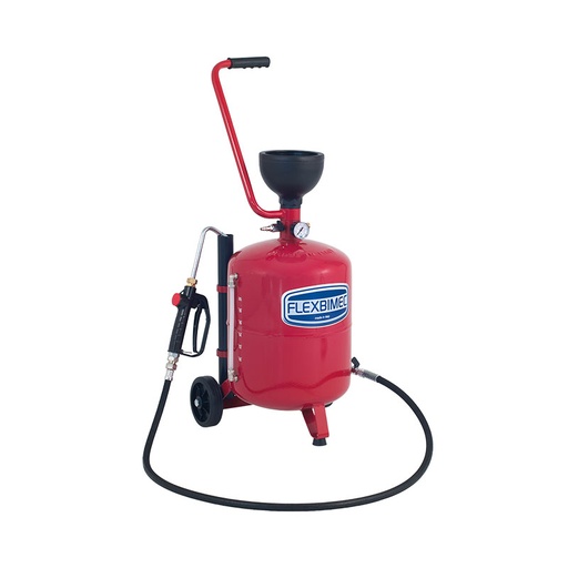 [3327] Pneumatic oil distributor with gun art. no. 2185 with drum capacity 24 l, FLEXBIMEC (3327)