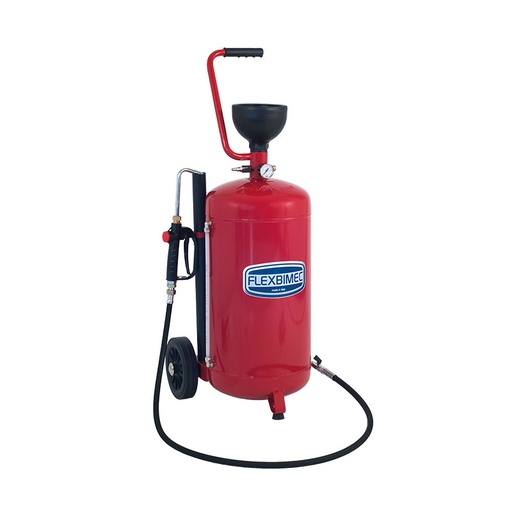 [3358] Pneimatiskais eļļas dozators uz tvertnes, 40 l, ar pistoli (3358, FLEXBIMEC)
