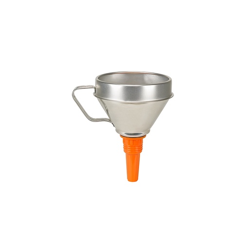 [3444] Galvanized steel funnel ø 160 mm with removable brass strainer, FLEXBIMEC (3444)