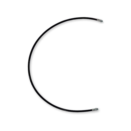 [4217/1000] Rubber hose for grease gun, thread 10x1, length 1000 mm (4217/1000, FLEXBIMEC)