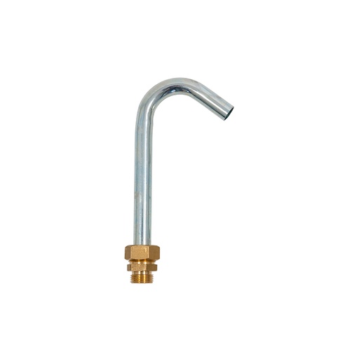 [4235] Elbow adapter 1/2" (M) for tank refilling in a centralized lubrication system, Flexbimec (4235, FLEXBIMEC)