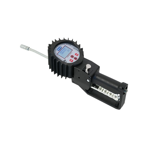 [4292/RF] Elektroninis tepalo srauto matuoklis „4TT - GREASE MERCURY“ su standžiu išvado vamzdžiu, PRESET ir RF CONNECT, Flexbimec (4292/RF, FLEXBIMEC)