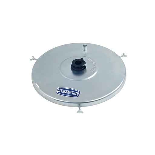 [4305L] Mucas vāks ar gredzena uzgriezni sūkņa stiprināšanai, Ø388 mm, 50 kg mucai (4305L, FLEXBIMEC)