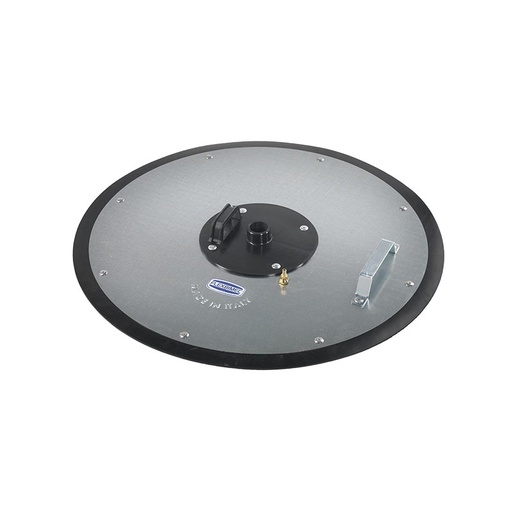 [4312S] Sekotājplāksne 25 kg mucai ar gumijas membrānu Ø 340 mm (4312S, FLEXBIMEC)