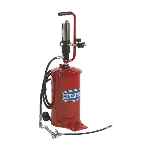[4925] Pneumatic greasing kit with 5 kg steel pail, fully equipped (4925, FLEXBIMEC)