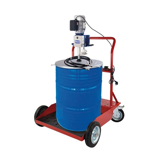 [4998/180] Eļļošanas komplekts ar 230 Vac elektrisko sūkni, 180 kg mucām, pilnā versija, FLEXBIMEC (4998/180)