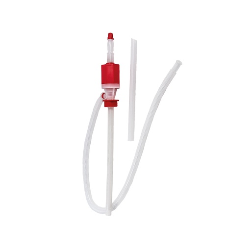 [5417] Polypropylene hand siphon pump for solvents, chemicals and antifreeze, for 60/208 l drums, FLEXBIMEC (5417)