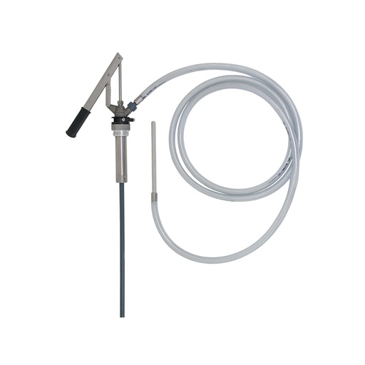 [5496] Stainless steel manual pump for urea fluid with 4 m flexible hose and rigid filling pipe (5496, FLEXBIMEC)