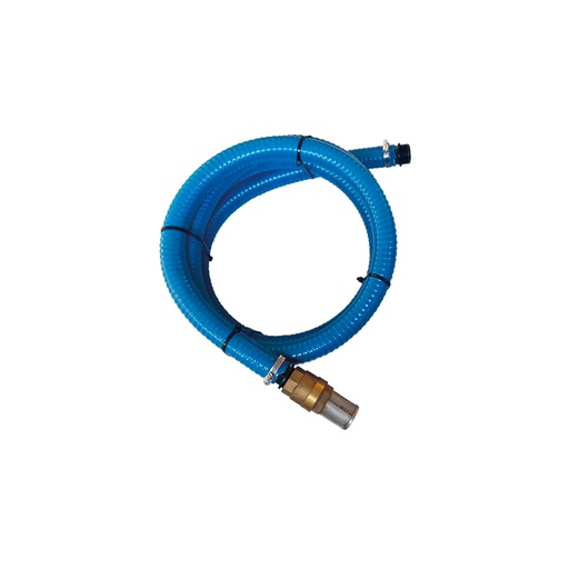 [6439/2P] PVC šļūtene "Cordflex" dīzeļdegvielas pārliešanai, 1" (Ø25 mm), 2 m, zila (6439/2P, FLEXBIMEC)