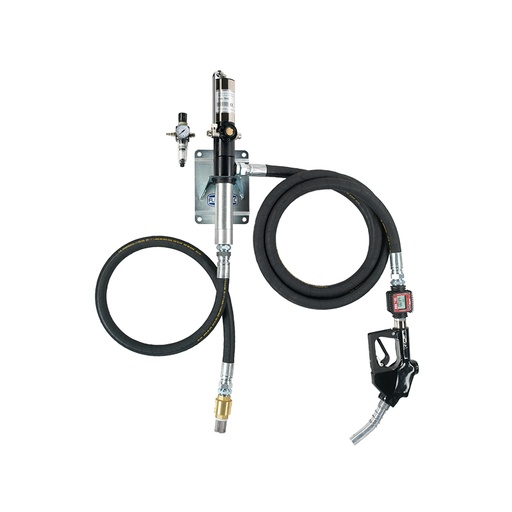 [6772] Diesel transfer kit with pneumatic pump 1:1, hose, electronic turbine flow meter and automatic nozzle, 25 l/min (6772, FLEXBIMEC)