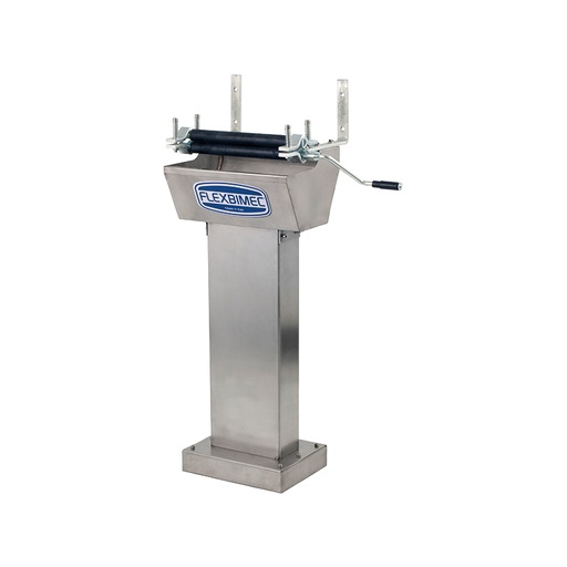 [7743] Chamois leather wringer on stainless steel floor column, FLEXBIMEC (7743)
