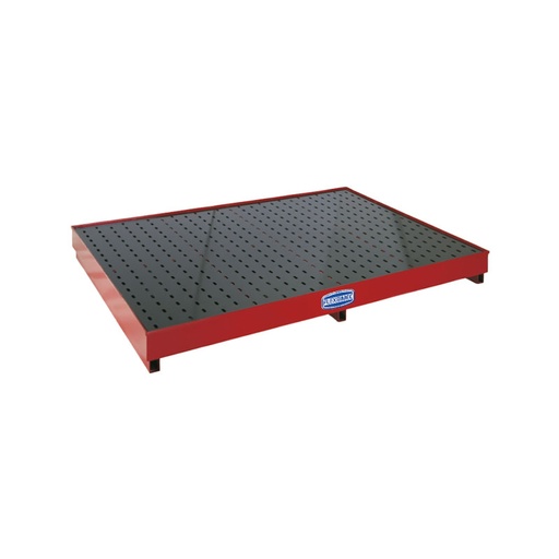 [8536] Spill containment pallet for four 208 l drums, “Tank Service Base” series, FLEXBIMEC (8536)