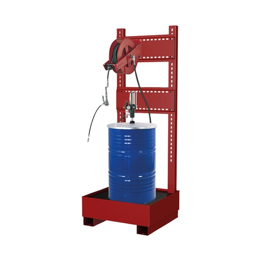 [8558] Pneumatic grease supply kit for 180 kg drums on Tank Service Base with open hose reel art. no. 9016 (8558, FLEXBIMEC)