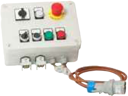 [25106] 24 VDC elektros valdymo pultas motorizuotoms žarnų ritėms (25106, FLEXBIMEC)