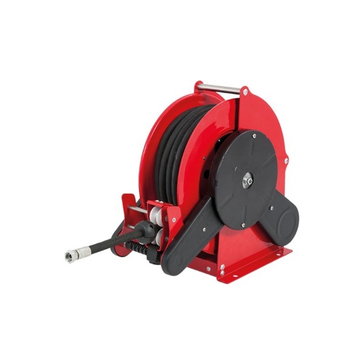 [SCF2442131] Dažyto plieno elektrinė 24 VDC motorizuota žarnos ritė SIRIO COMPACT serija skirta maks. 8 mt Ø1" žarnoms - diskas 434 mm - būgno plotis 130 mm - būgnas 250 mm - valdymo pultas pasirenkamas - su žarnos kreipiamąja (be žarnos), FLEXBIMEC (SCF2442131)