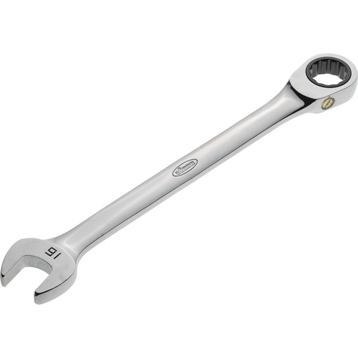 [V1027] Ratcheting combination wrench, long, size 16 mm (V1027, VIGOR)