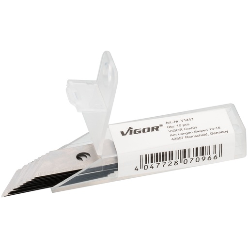[V1447] Trapezoid spare blades (V1447, VIGOR)