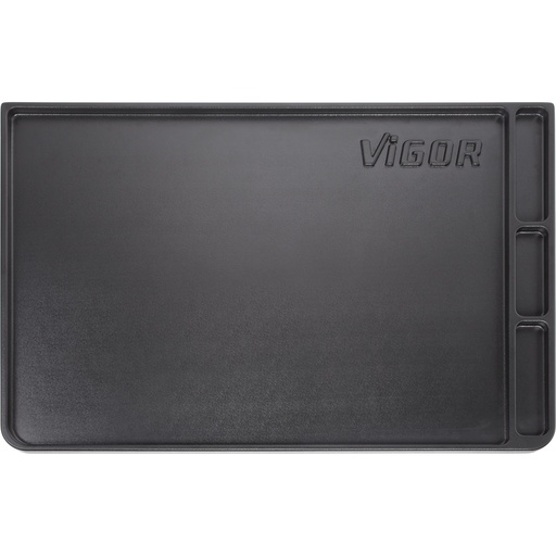 [V1909] Worktop 723 x 459 mm, plastic, for tool trolley and tool chest, Series L (V1909, VIGOR)
