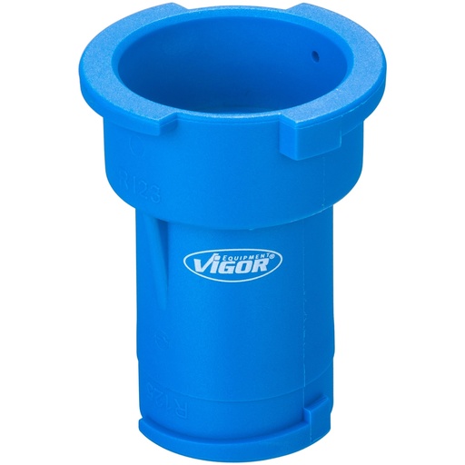 [V1963-4] Test adapter, blue, R123 ∙ R125 (V1963-4, VIGOR)