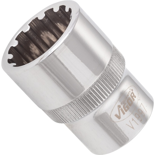 [V1997] Socket with multi-purpose profile ∙ size 19 mm (V1997, VIGOR)
