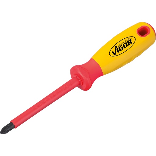 [V2064] VDE Phillips-Recess screwdriver ∙ size PH2 (V2064, VIGOR)