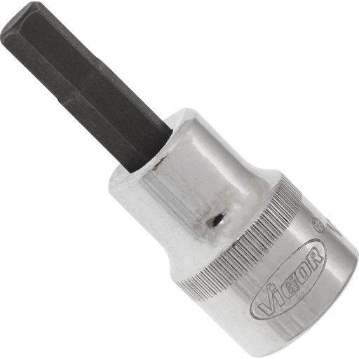 [V2282N] Screwdriver socket for inside hexagon screws - size 6 mm (V2282N, VIGOR)
