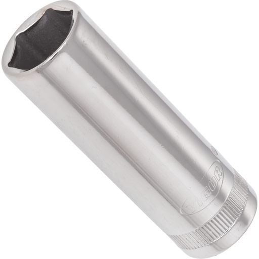 [V2313N] Long 6-point socket 3/8" 15 mm (V2313N, VIGOR)