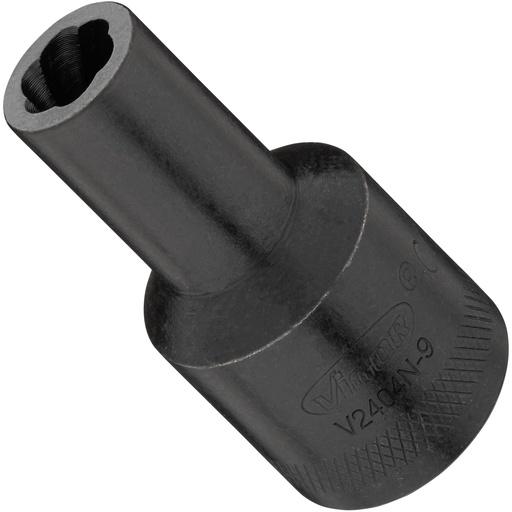 [V2404N-9] Išsukimo galvutė su spiraliniu profiliu, dydis 9 mm (V2404N-9, VIGOR)