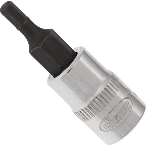 [V2430N] Screwdriver socket for inside hexagon screws - size 3 mm (V2430N, VIGOR)