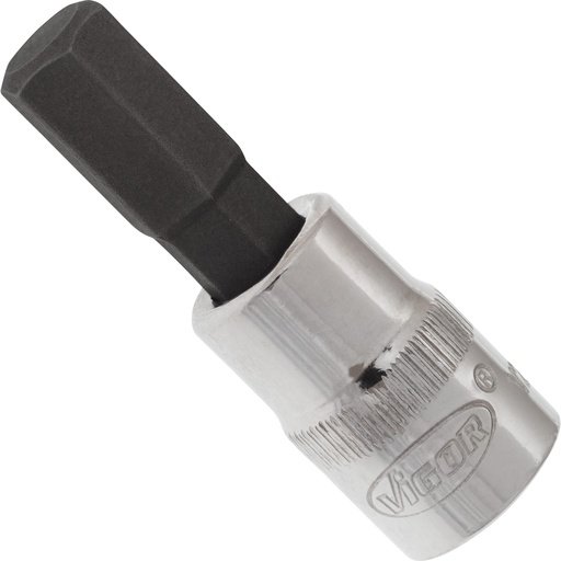 [V2434N] Screwdriver socket for inside hexagon screws - size 7 mm (V2434N, VIGOR)
