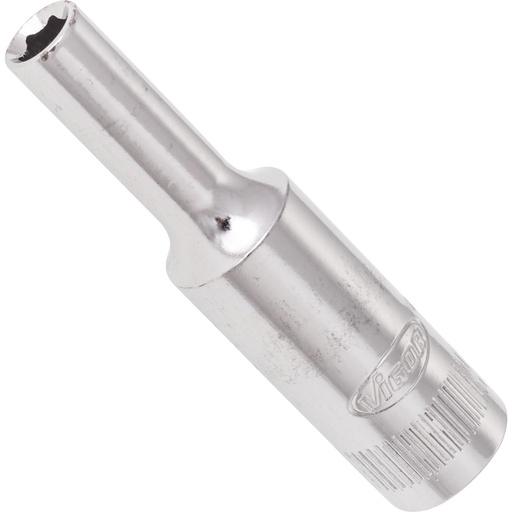 [V2533N] Long 6-point socket ['1/4"'] 4 mm (V2533N, VIGOR)