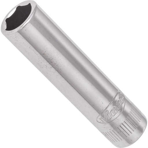 [V2537N] Long 6-point socket 1/4" 8 mm (V2537N, VIGOR)
