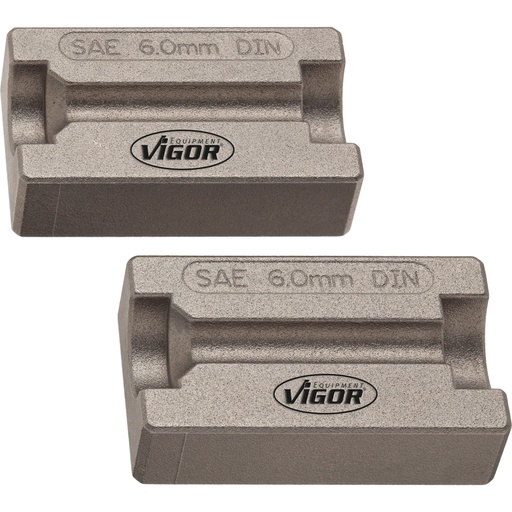 [V2552] Set of gripping jaws 6 mm (V2552, VIGOR)
