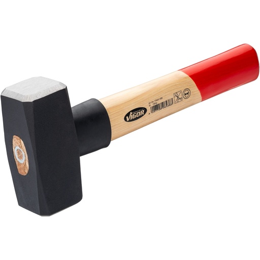 [V2663-1500] Club hammer, 1500 g (V2663-1500, VIGOR)