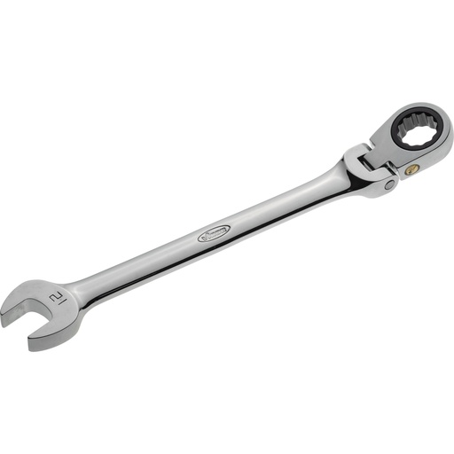 [V2808] Ratcheting combination wrench with hinge, size 12 mm (V2808, VIGOR)