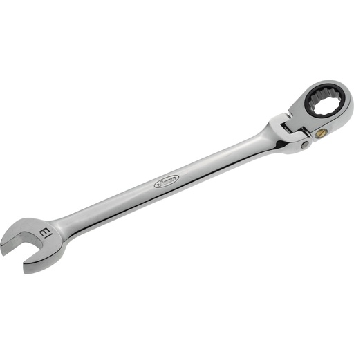 [V2809] Ratcheting combination wrench with hinge, size 13 mm (V2809, VIGOR)