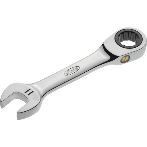[V2825] Ratcheting combination wrench, short, size 11 mm (V2825, VIGOR)