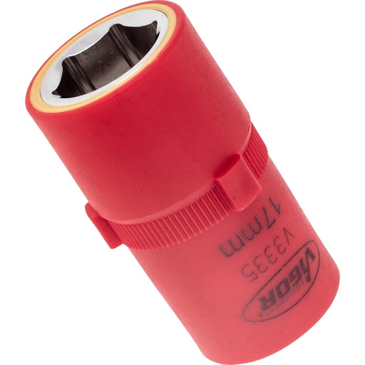 [V3335] VDE socket 1/2 in., 17 mm (V3335, VIGOR)